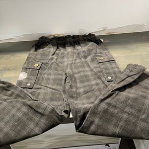 NWT Alphabet Size 12 Boys Striped Corduroy Cargo Pants